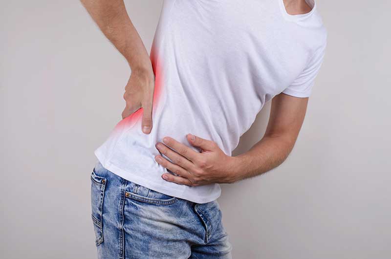 wypadnięcie dysku - przepuklina krążka międzykręgowego